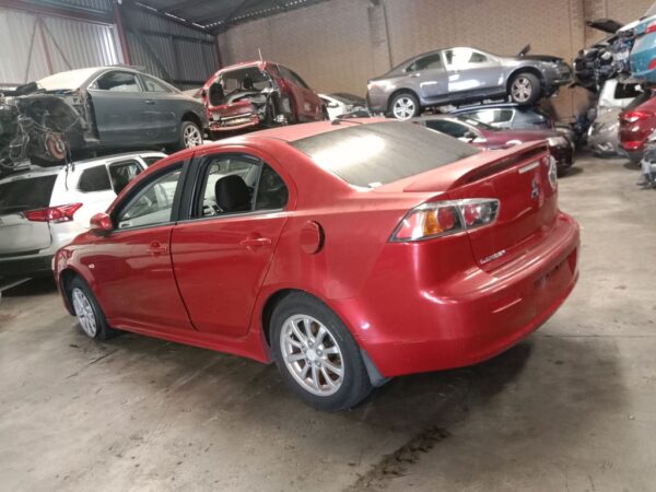 Mitsubishi Lancer 2010 Red Wrecking