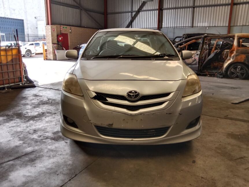 Toyota Yaris 2007 Silver Wrecking