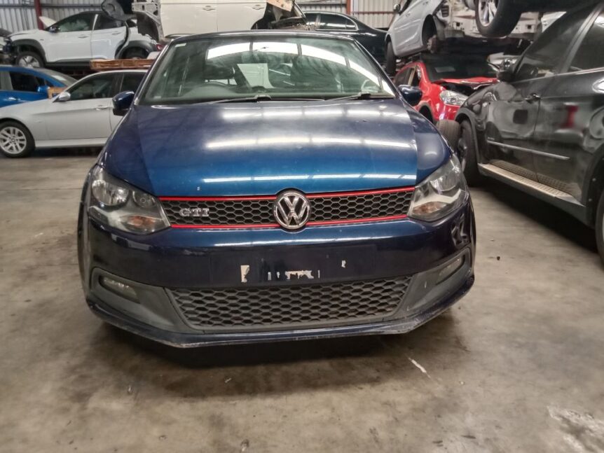 Volkswagen Polo GTI 2011 Blue Wrecking