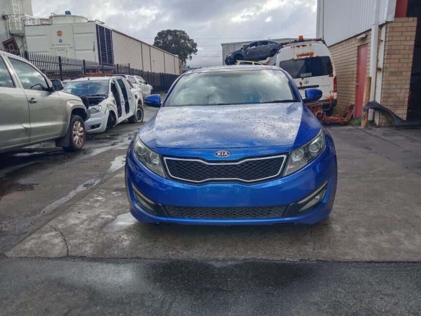Kia optima 2012 Blue Wrecking