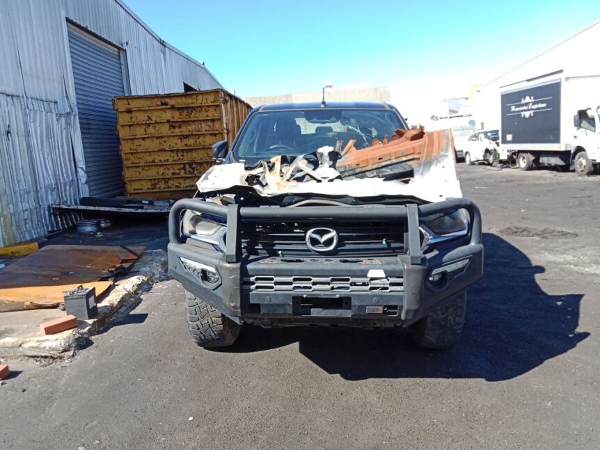 Mazda BT-50 2021 Grey Wrecking