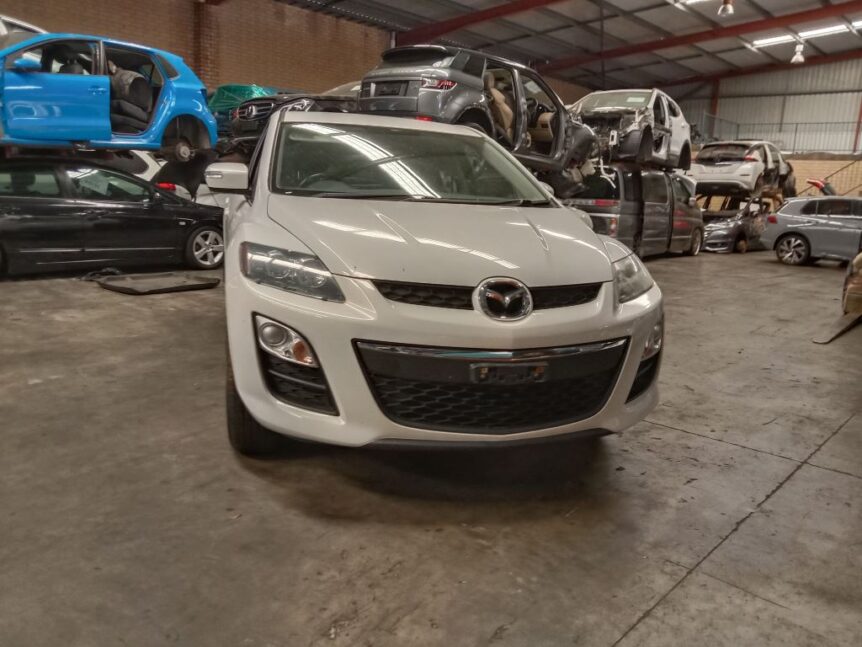 Mazda CX-7 2011 White Wrecking