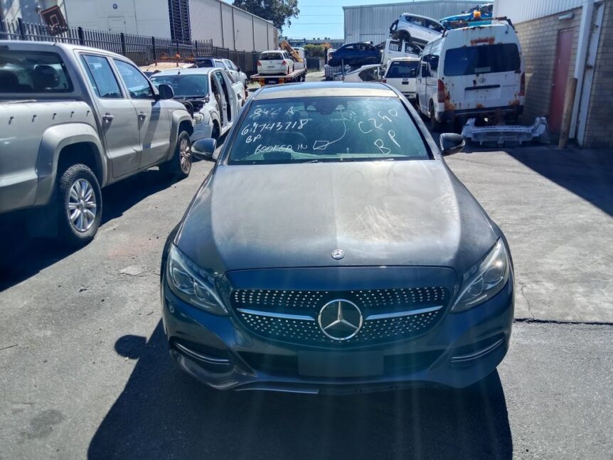 Mercedes-Benz C Class 2015 Grey Wrecking