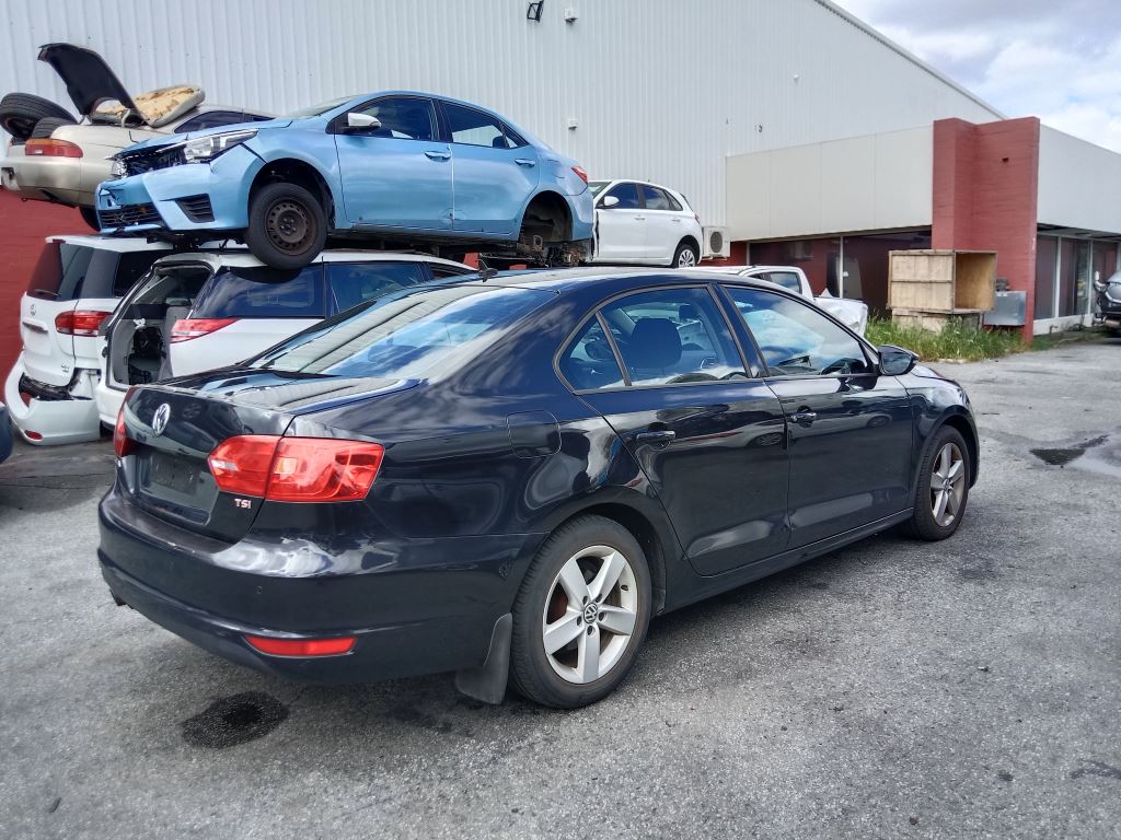 Volkswagen Jetta 2012 Black Wrecking