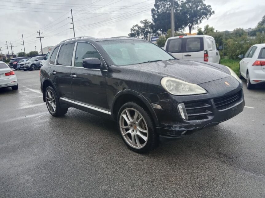 Porsche cayenne 2007 Black Wrecking