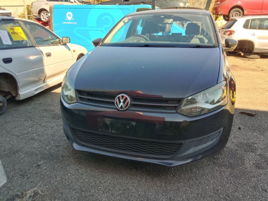 Volkswagen polo 2010 Black Wrecking