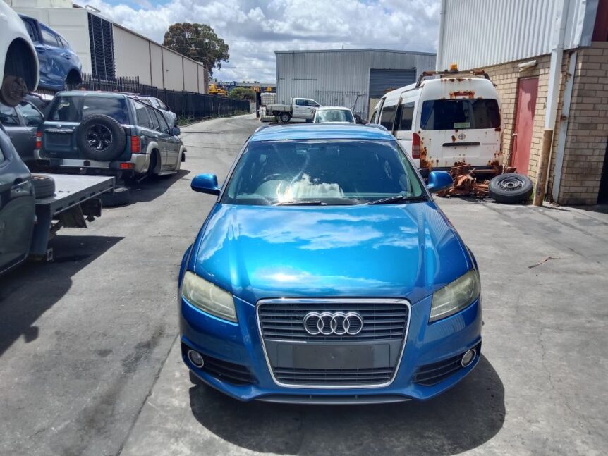 Audi A3 2009 Blue Wrecking