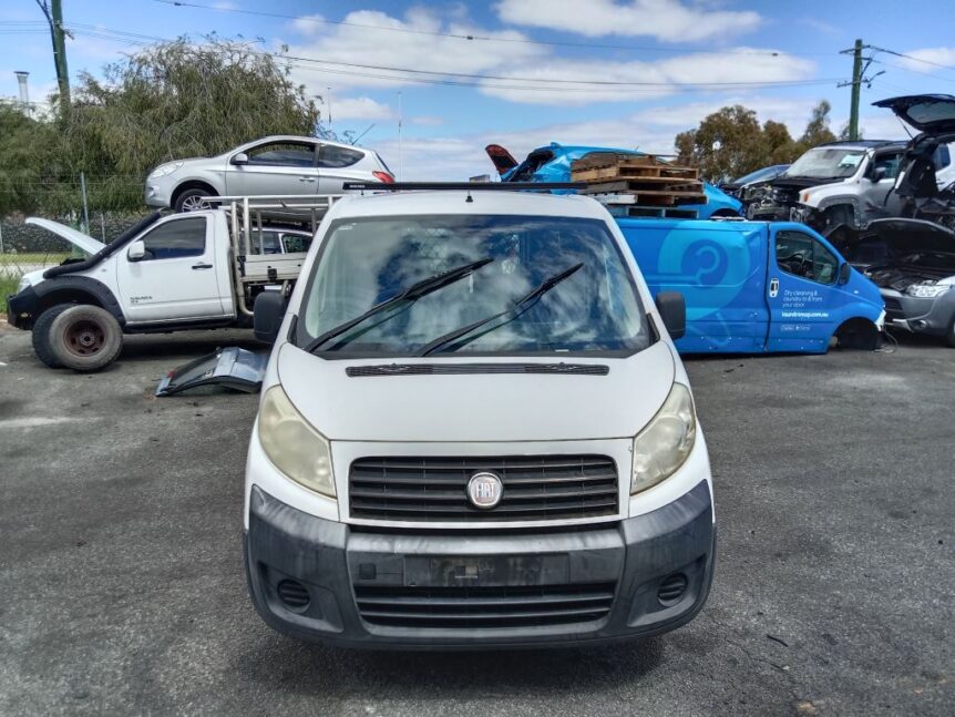 Fiat scudo 2010 White Wrecking