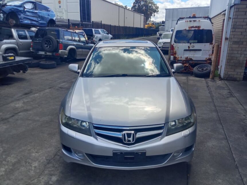 Honda Accord Euro 2008 Silver Wrecking