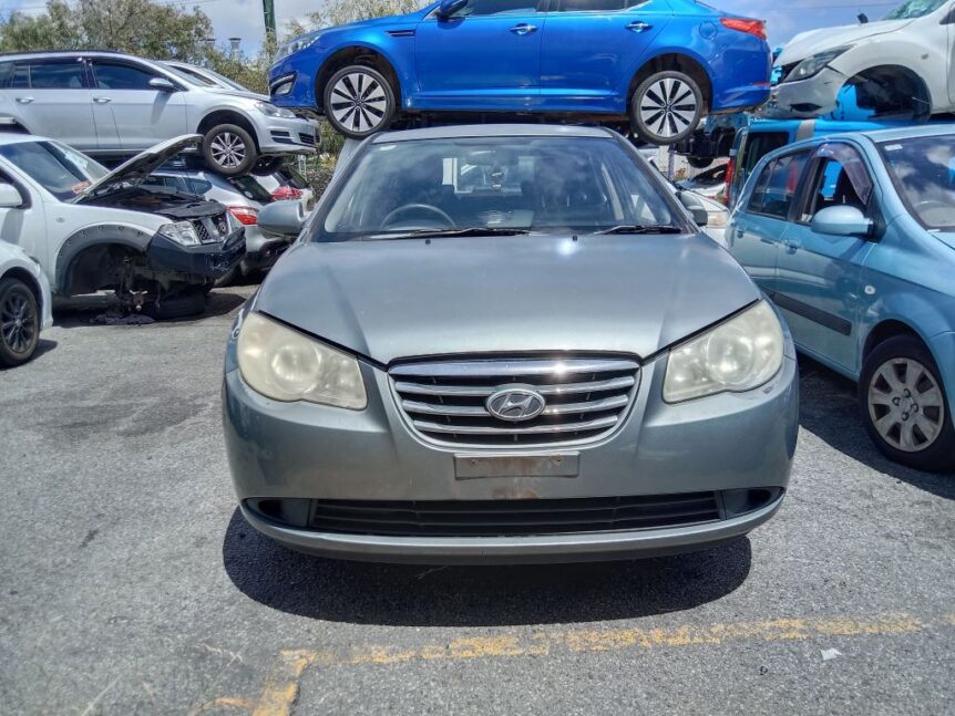Hyundai Elantra 2010 Grey Wrecking