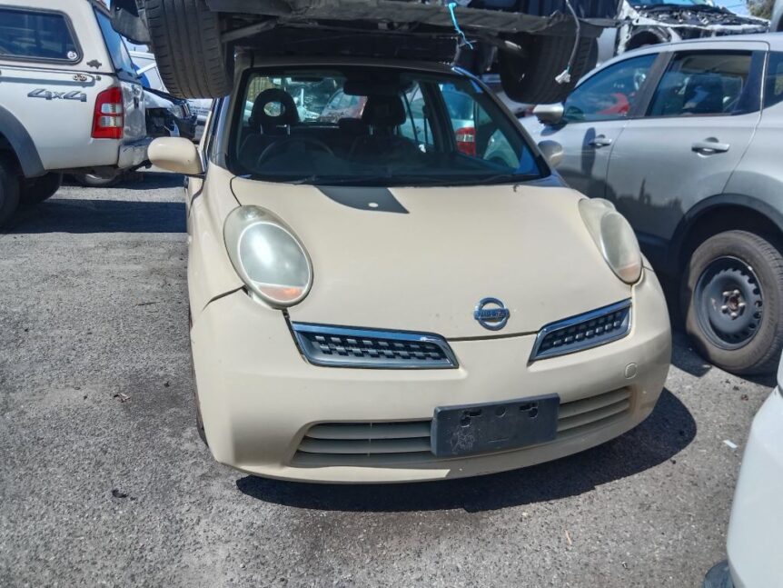 Nissan Micra 2010 Cream Wrecking