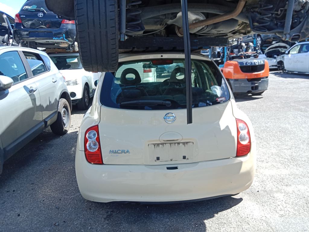 Nissan Micra 2010 Cream Wrecking