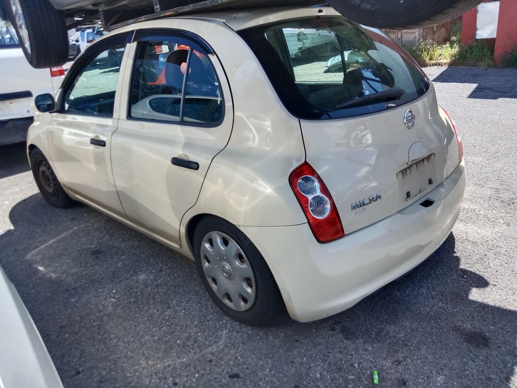 Nissan Micra 2010 Cream Wrecking