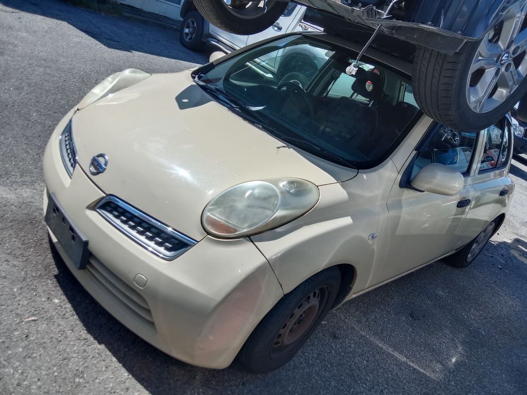 Nissan Micra 2010 Cream Wrecking