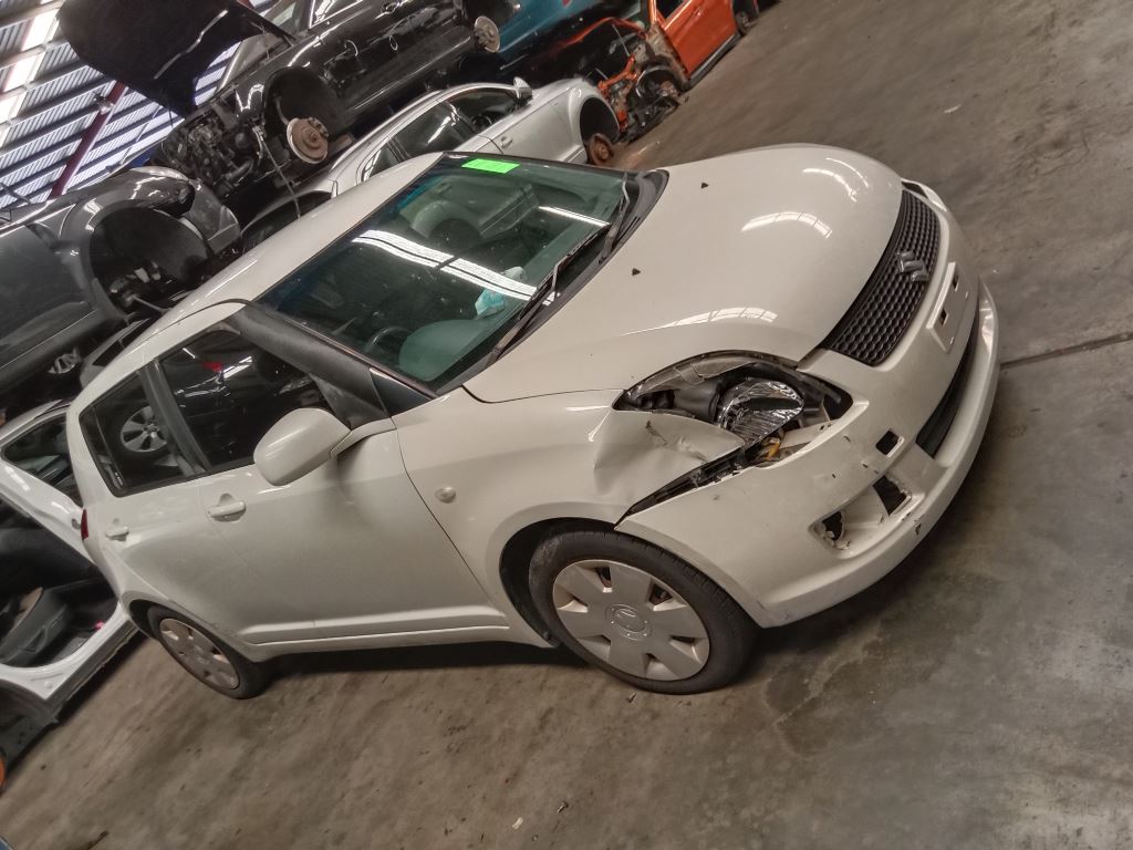 Suzuki Swift 2008 White Wrecking