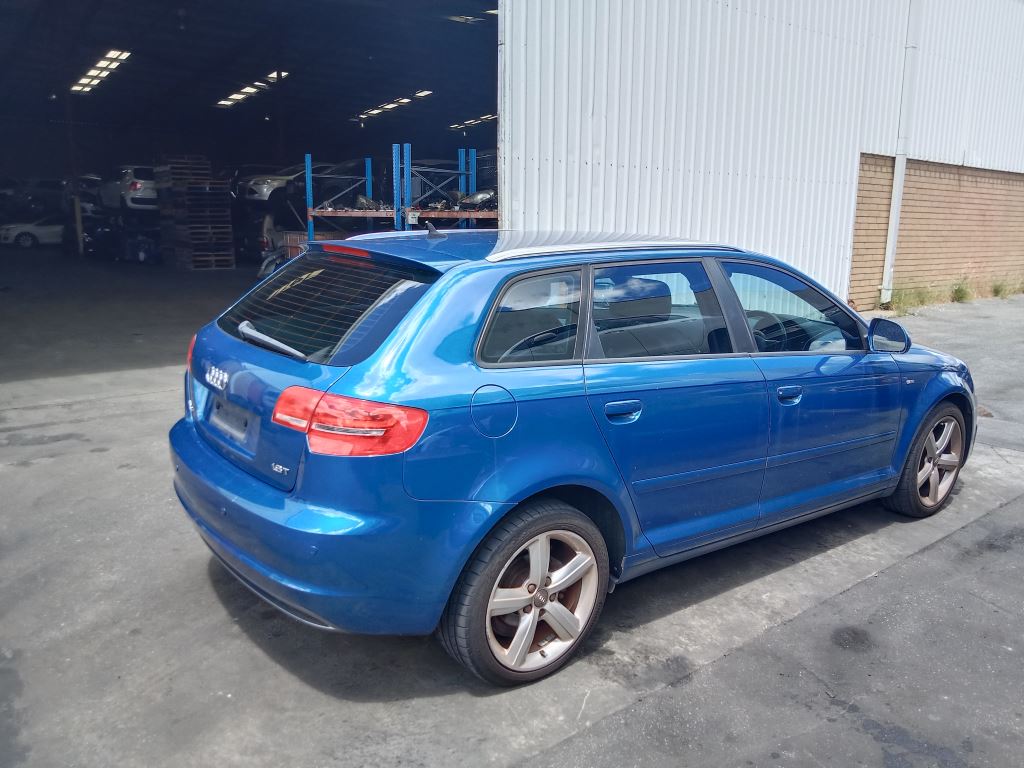 Audi A3 2009 Blue Wrecking