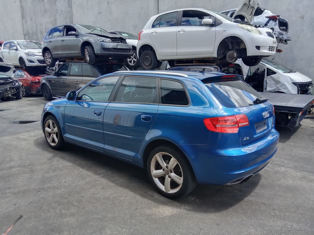 Audi A3 2009 Blue Wrecking