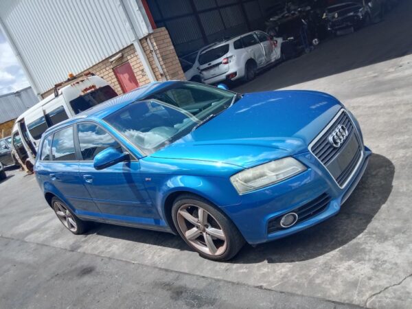 Audi A3 2009 Blue Wrecking