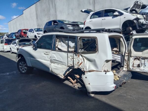 Mitsubishi Pajero 2013 White Wrecking