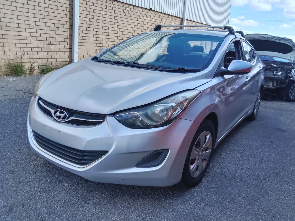 Hyundai Elantra 2013 Silver Wrecking