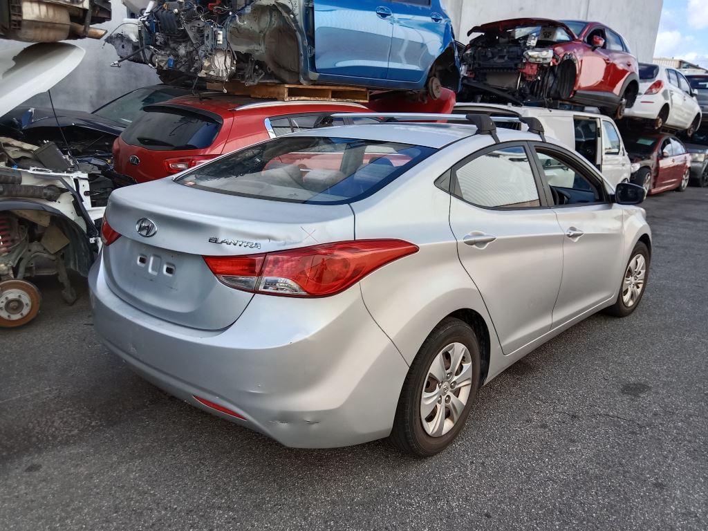 Hyundai Elantra 2013 Silver Wrecking