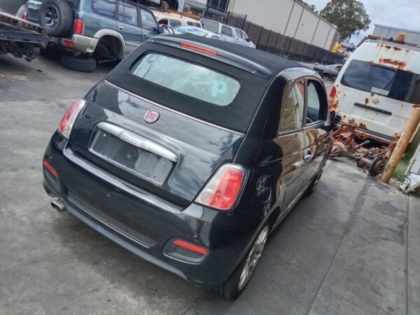 Fiat 500 2014 Black Wrecking