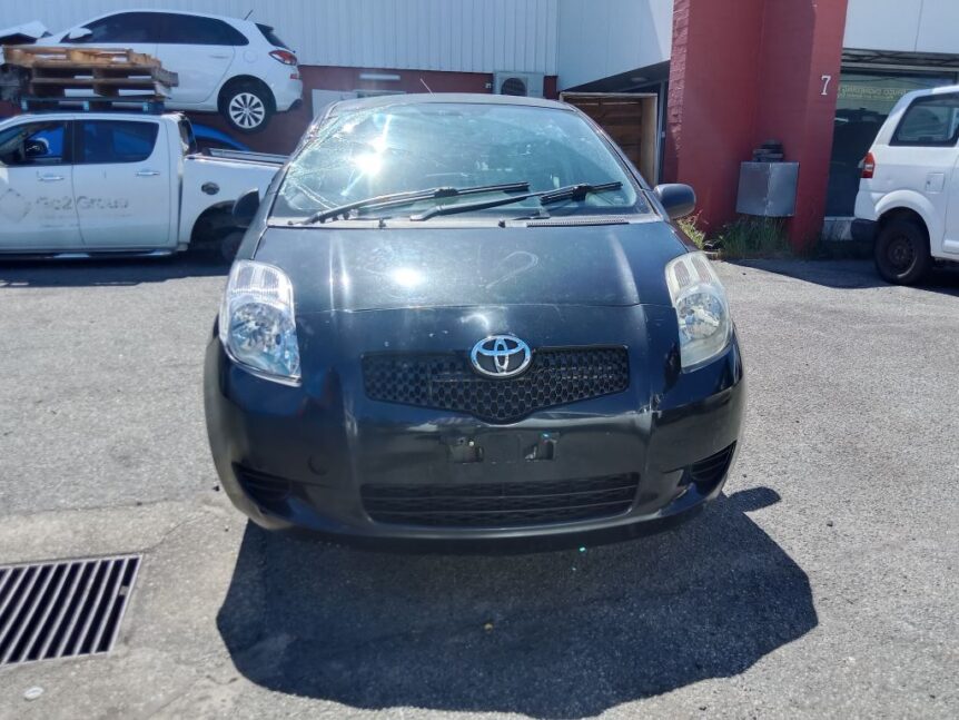 Toyota Yaris 2008 Black Wrecking