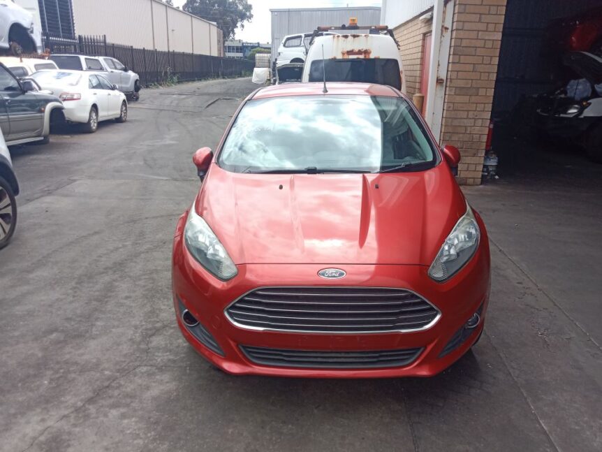Ford Fiesta 2015 Red Wrecking