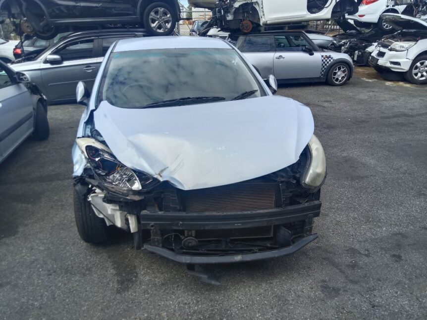 Hyundai Elantra 2012 Blue Wrecking