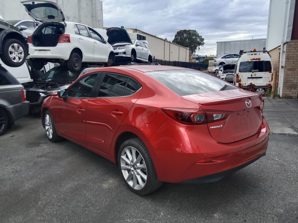 Mazda 3 2017 Red Wrecking