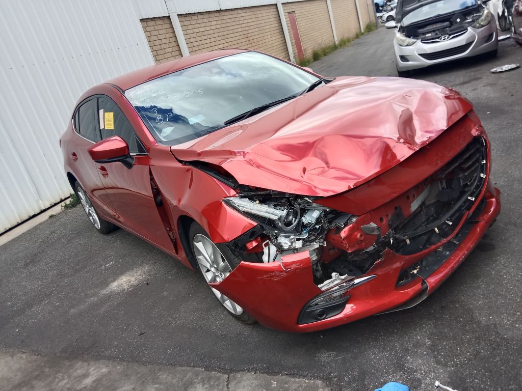 Mazda 3 2017 Red Wrecking