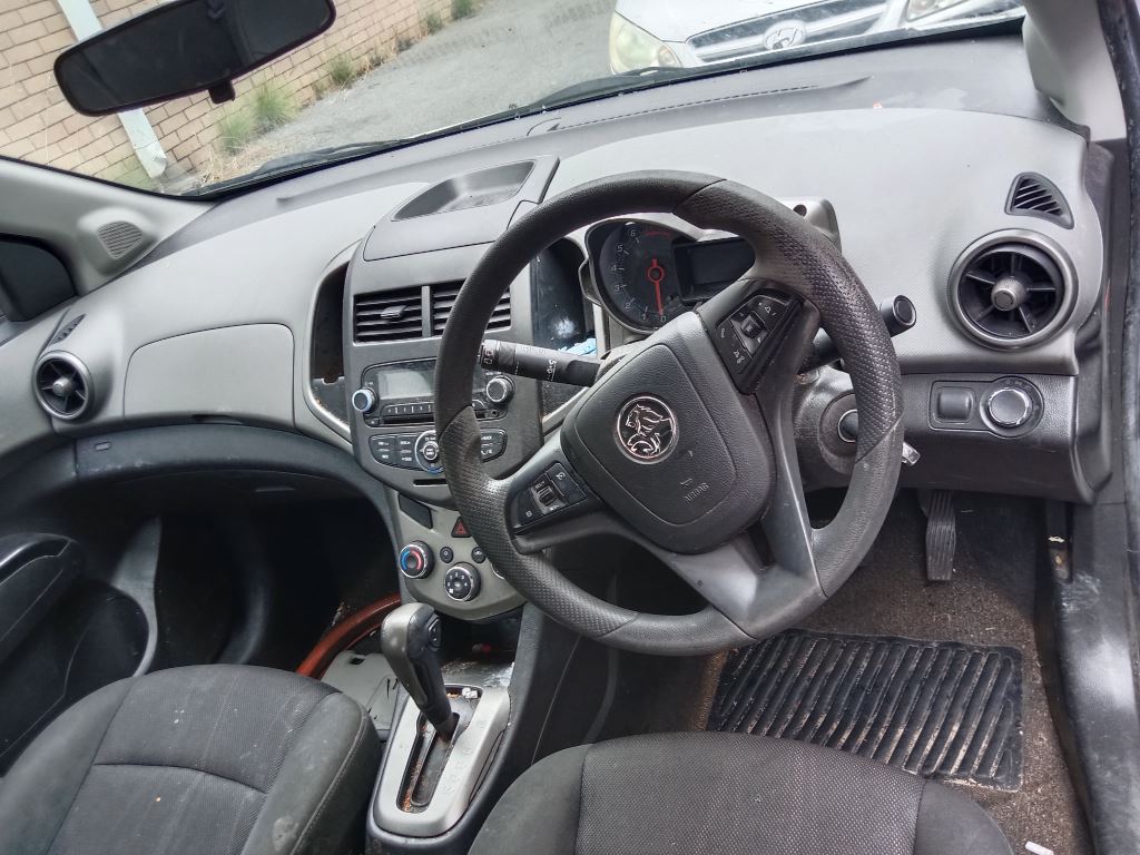 Holden Barina 2013 White Wrecking