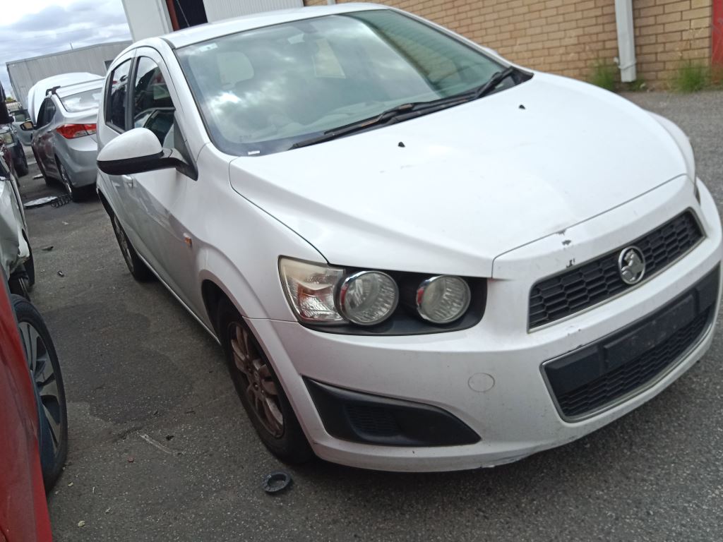 Holden Barina 2013 White Wrecking
