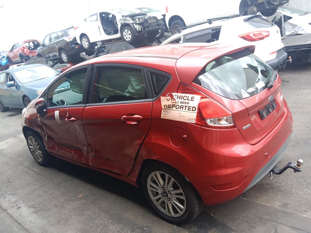 Ford Fiesta 2015 Red Wrecking