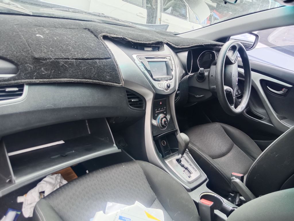 Hyundai Elantra 2012 Blue Wrecking