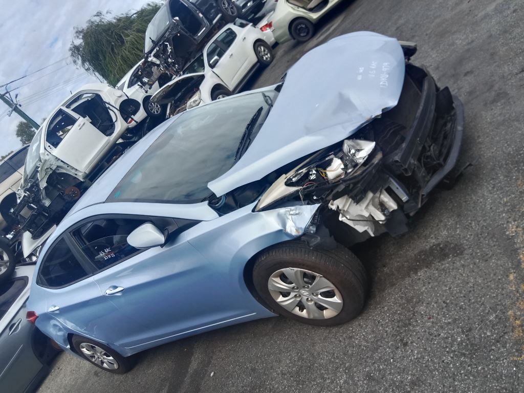 Hyundai Elantra 2012 Blue Wrecking