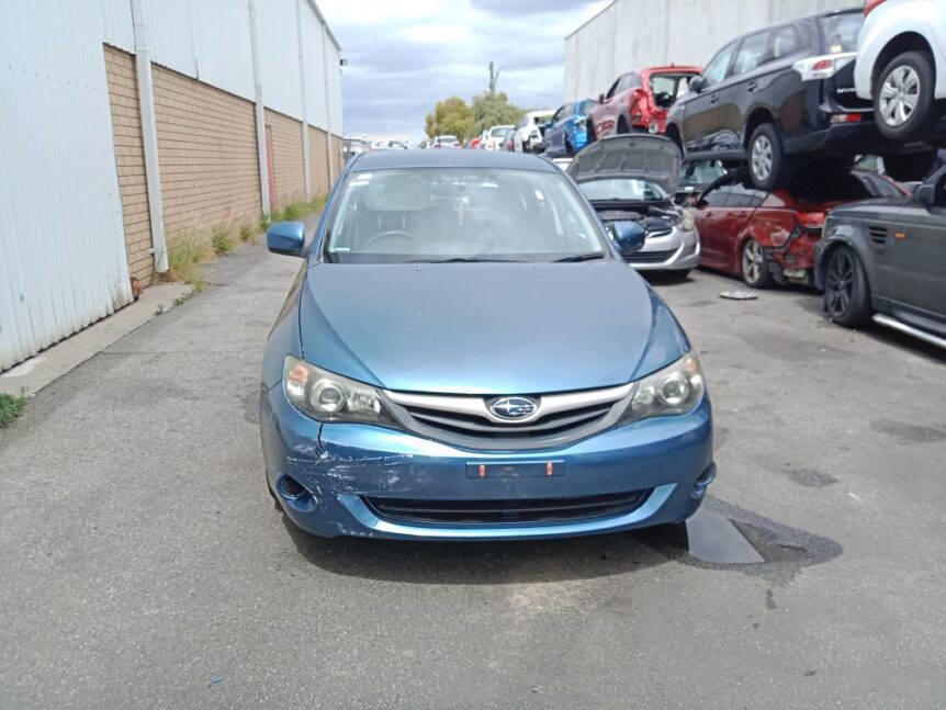 Subaru Impreza 2010 Blue Wrecking