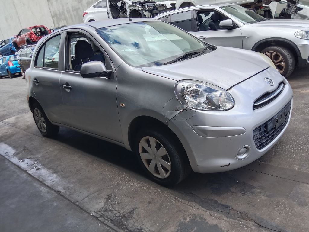 Nissan Micra 2011 Silver Wrecking