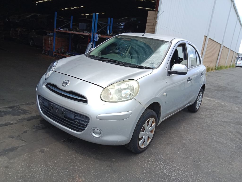 Nissan Micra 2011 Silver Wrecking