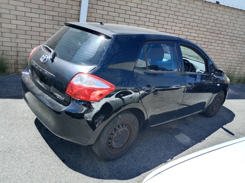 Toyota Corolla 2007 Black Wrecking