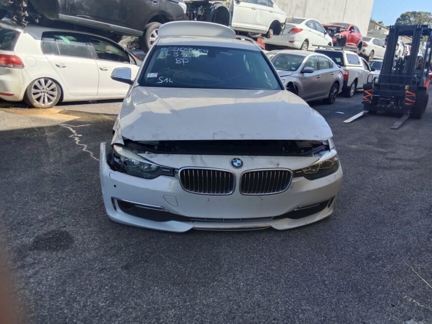 BMW 3 Series F30 2014 White Wrecking