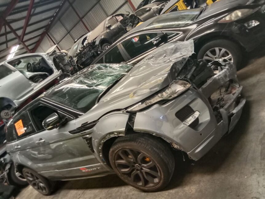 Land Rover Range Rover Evoque sport 2013 Grey Wrecking