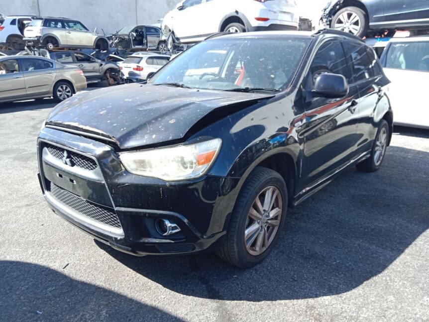 Mitsubishi ASX 2012 Black Wrecking