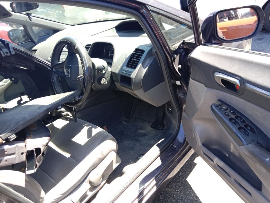 Honda Civic 2007 Maroon Wrecking