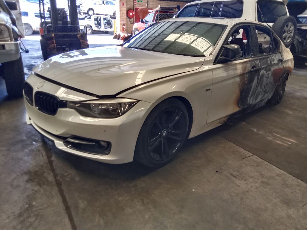 BMW 3 Series F30 2012 White Wrecking