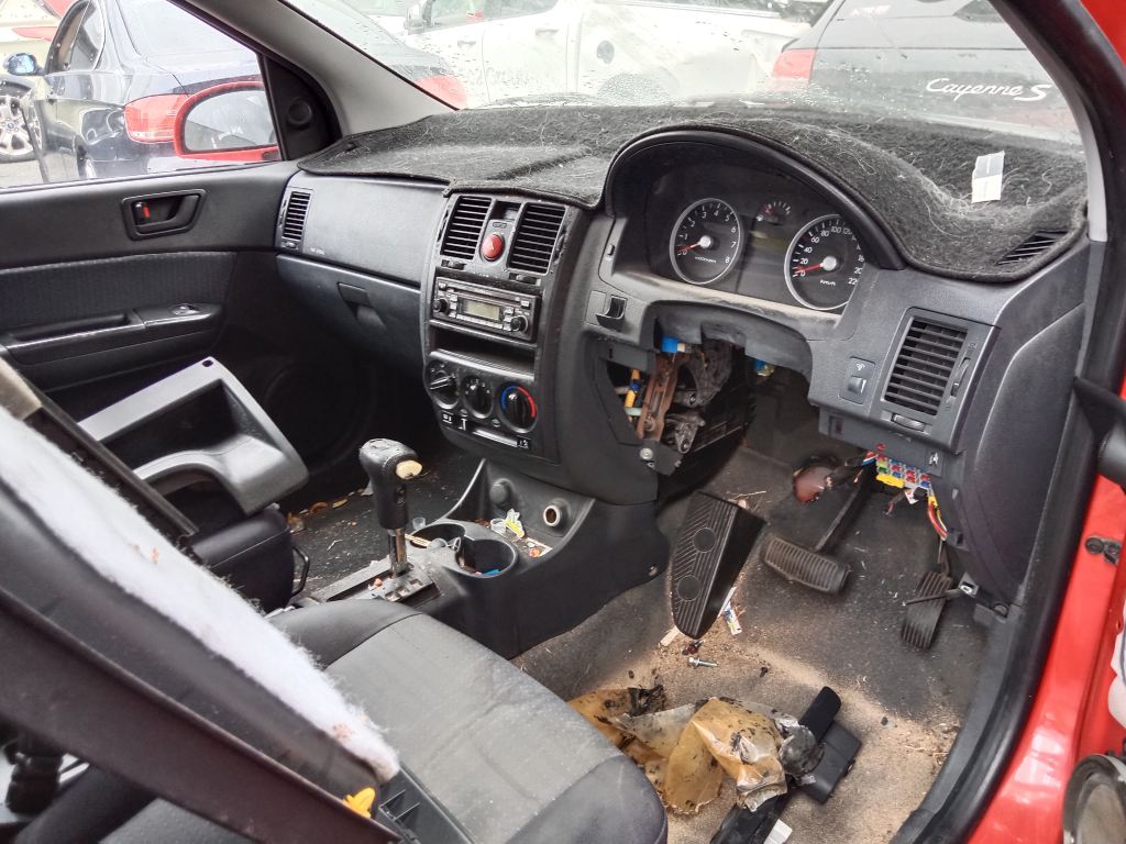 Hyundai Getz 2007 Red Wrecking