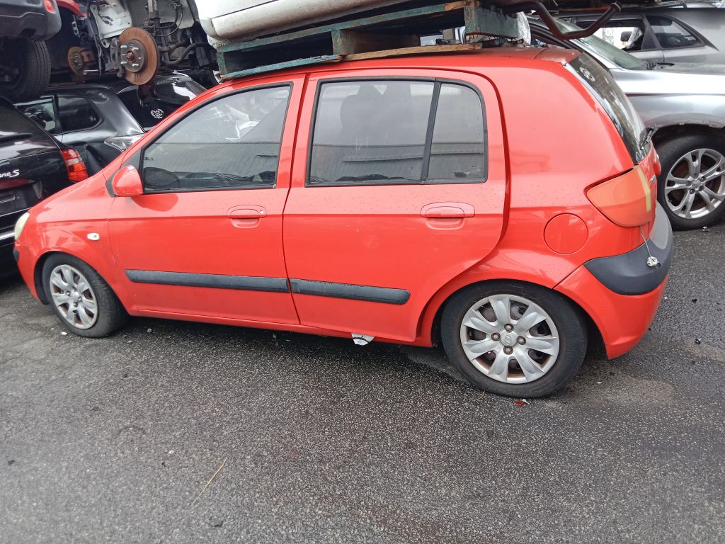 Hyundai Getz 2007 Red Wrecking
