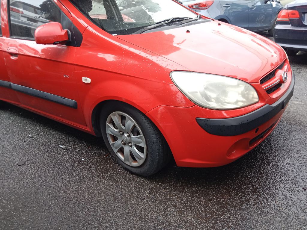Hyundai Getz 2007 Red Wrecking