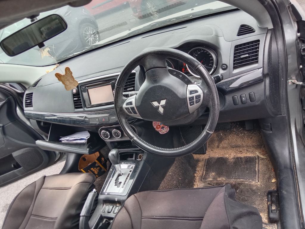 Mitsubishi Lancer 2012 Grey Wrecking