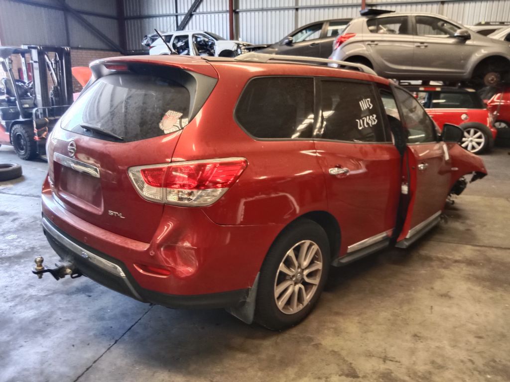 Nissan Pathfinder 2014 Red Wrecking